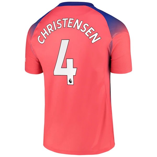 Maglia Chelsea NO.4 Christensen 3ª 2020-2021 Arancione